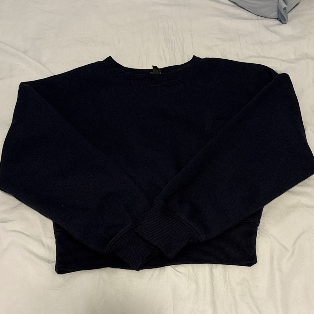 Wild Fable Women's Navy Crew Neck Sweater